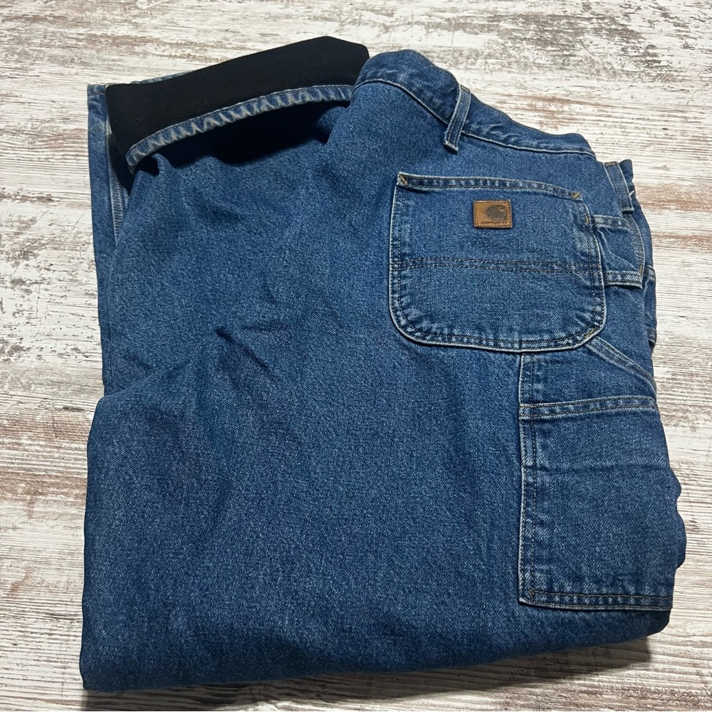 Carhartt Men’s Insulated Fleece Lined Jeans size 44 / 32.